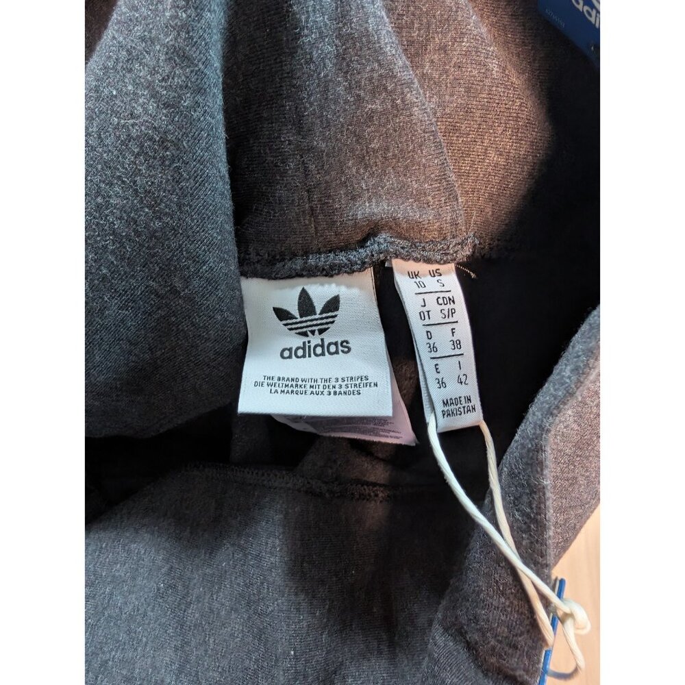 NEW ADIDAS ORIGINALS WOMEN'S TREFOIL TIGHTS ~ SIZE Small  #FM3287 BLACK - Picture 10 of 11